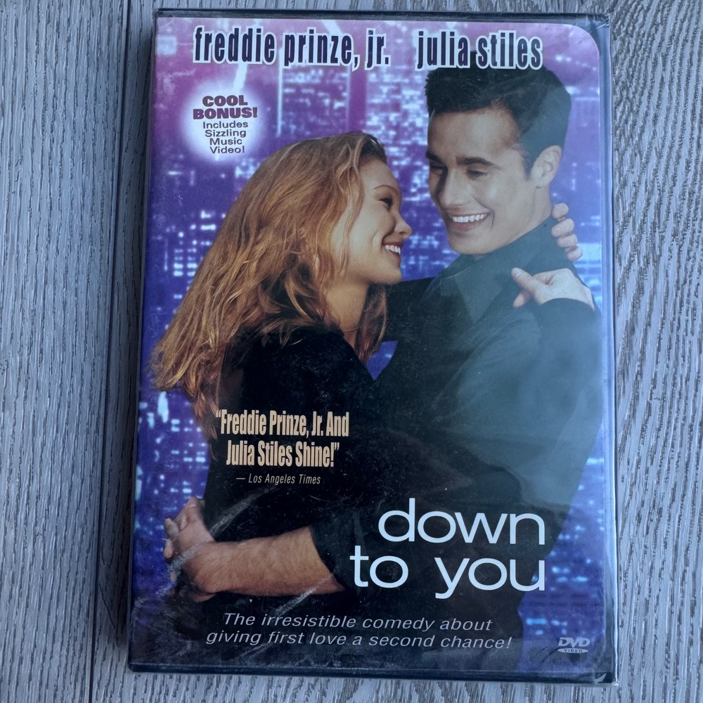 Down to You DVD Freddie Prinze Jr Julia Stiles Romantic Comedy New Sealed